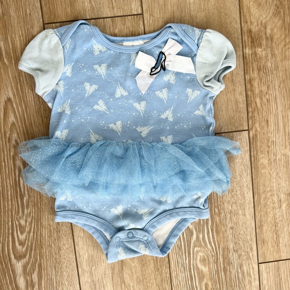 Disney Parks Cinderella Tutu Onesie
